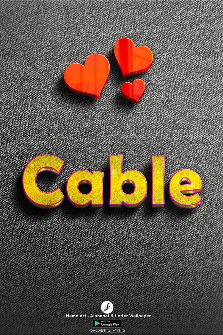 Cable Name | New Whatsapp Status Cable | Best Name Art DP Cable