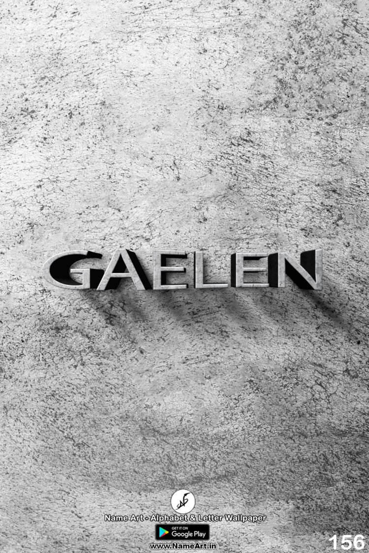 Gaelen Name Art DP | Best New Whatsapp Status Gaelen