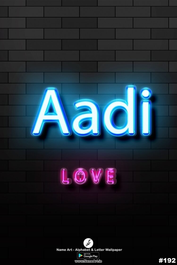 Aadi Name Art DP | Best New Whatsapp Status Aadi