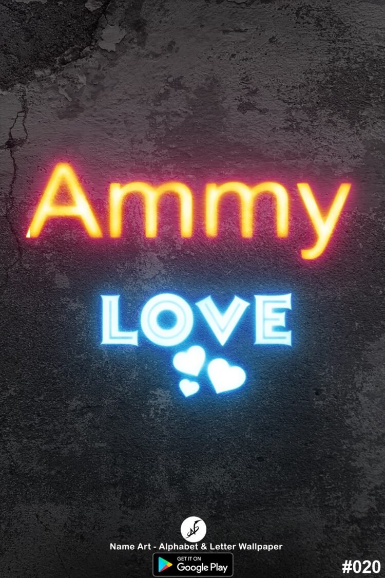 Ammy Name Art DP | Best New Whatsapp Status Ammy
