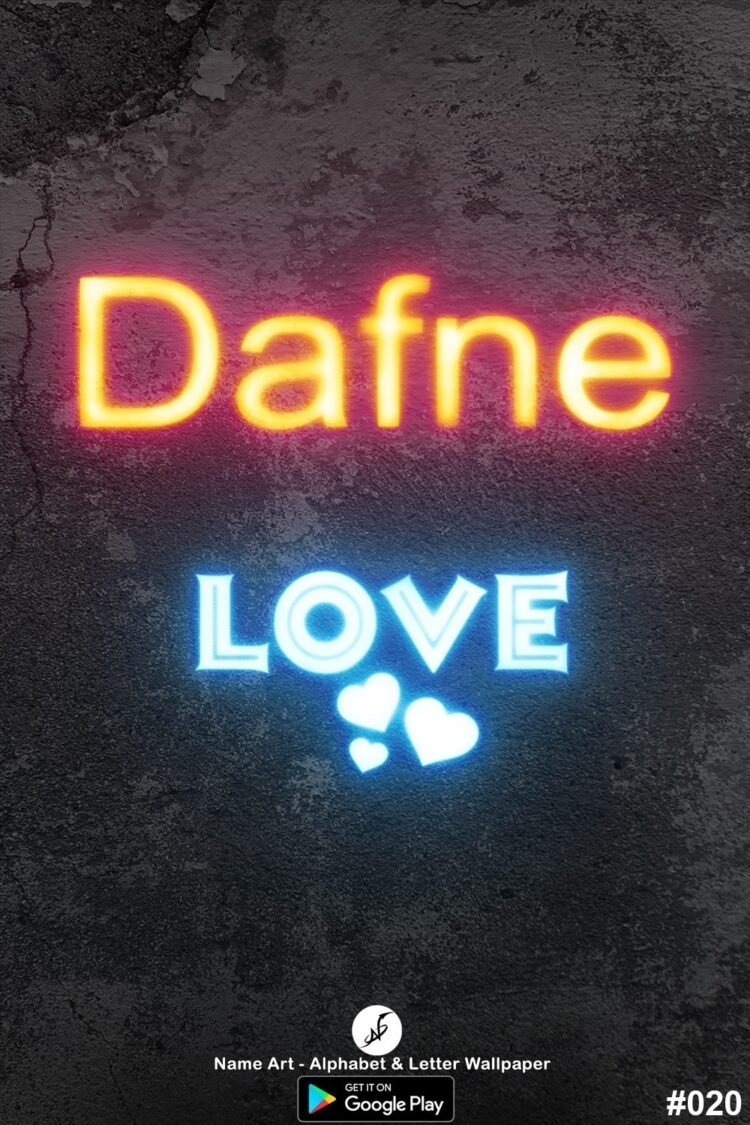Dafne Name Art DP | Best New Whatsapp Status Dafne