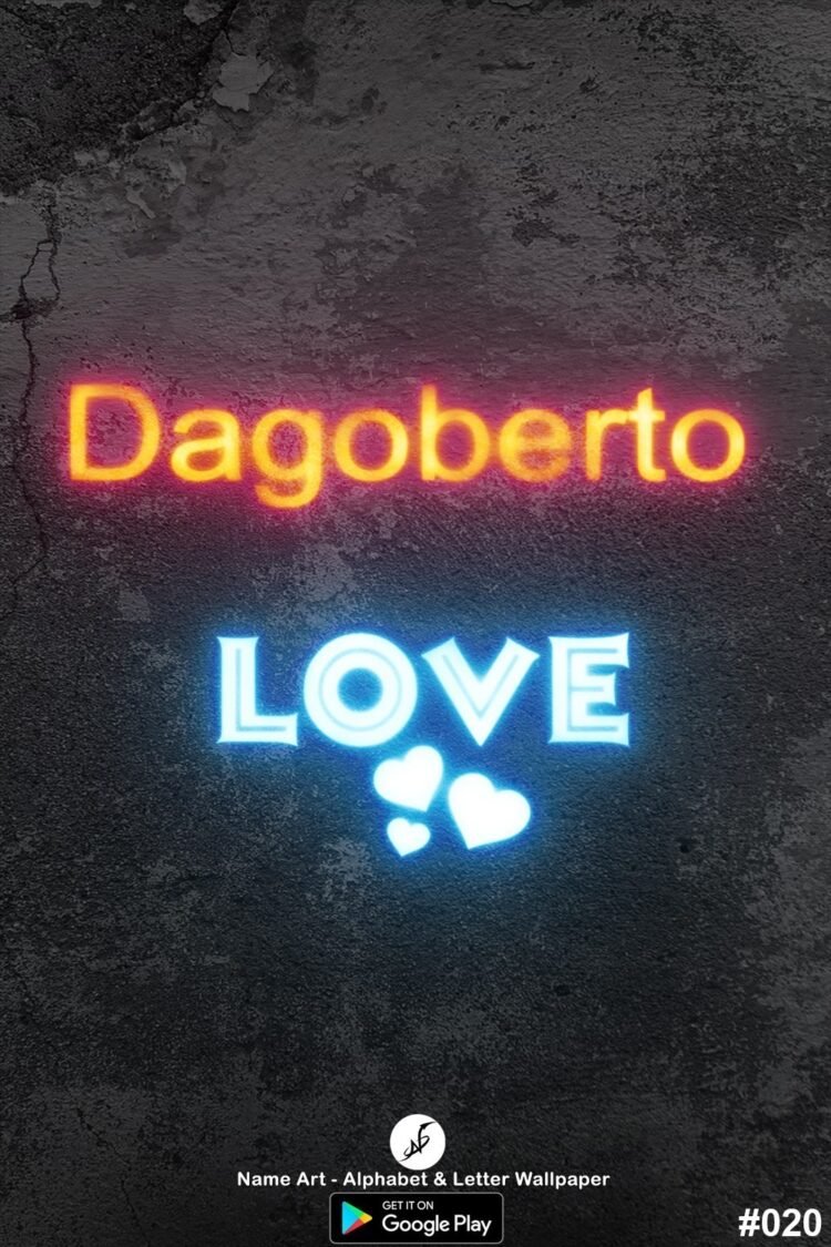 Dagoberto Name Art DP | Best New Whatsapp Status Dagoberto