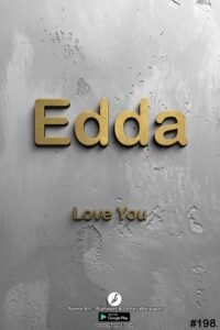 Edda | Whatsapp Status Edda | Happy Birthday Edda !! | New Whatsapp Status Edda Images |