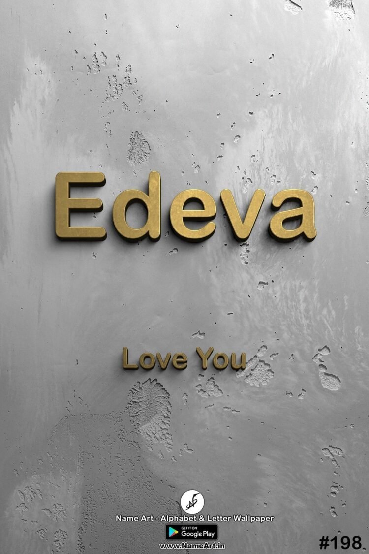 Edeva Name Art DP | Best New Whatsapp Status Edeva