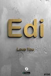 Edi | Whatsapp Status Edi | Happy Birthday Edi !! | New Whatsapp Status Edi Images |