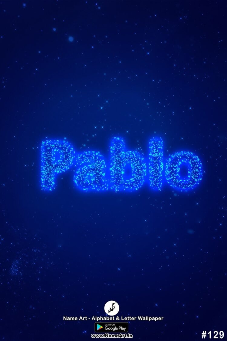 Pablo Name Art DP | Best New Whatsapp Status Pablo