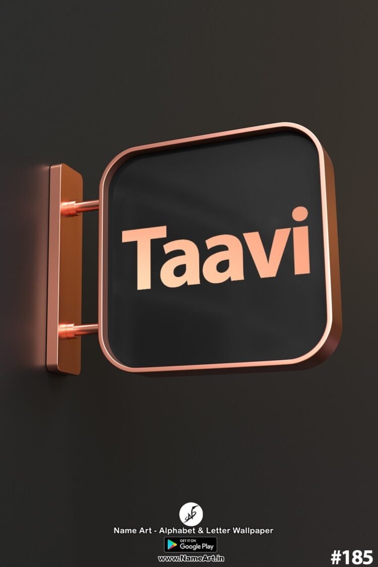 Taavi Name Art DP | Best New Whatsapp Status Taavi