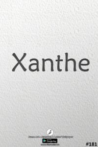Xanthe | Whatsapp Status Xanthe | Happy Birthday Xanthe !! | New Whatsapp Status Xanthe Images |