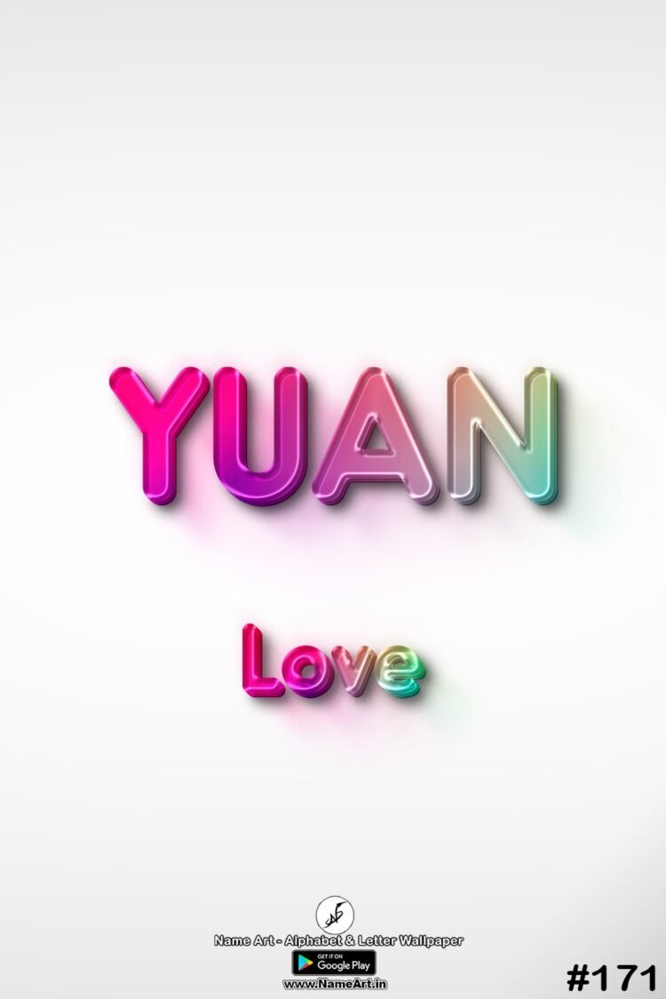 YUAN Name Art DP | Best New Whatsapp Status YUAN