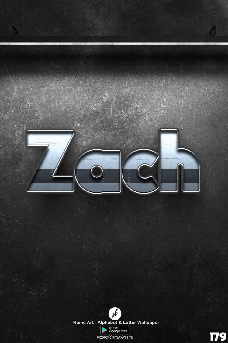 Zach Name Art DP | Best New Whatsapp Status Zach