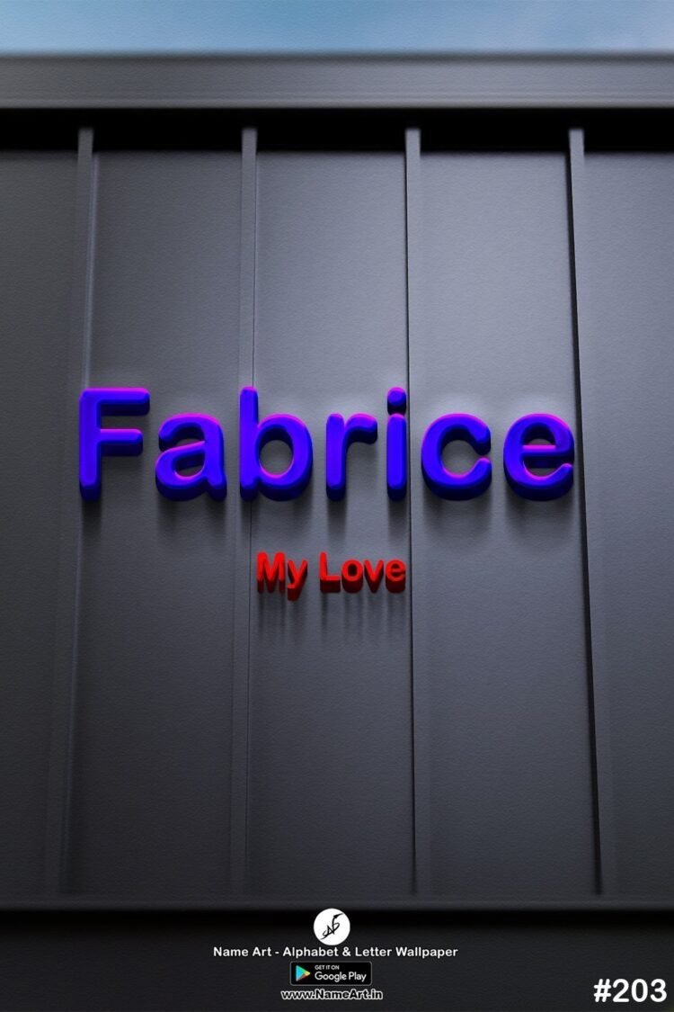Fabrice Name Art DP | Best New Whatsapp Status Fabrice