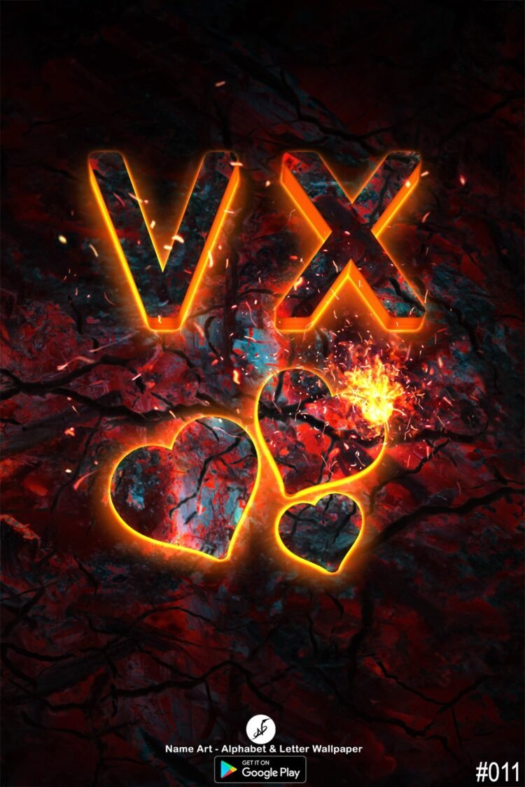 VX Love Creative Fire Photos | VX Whatsapp Status Letter