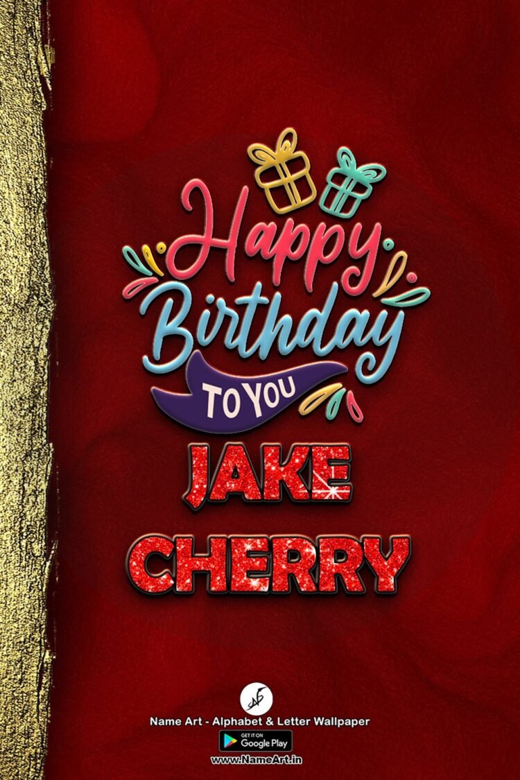 Jake Cherry Name Art DP | Best New Whatsapp Status Jake Cherry