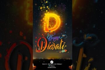 Best D Deepawali Name Wishes Video | D Diwali Whatsapp Status