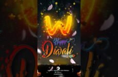 Best W Deepawali Name Wishes Video | W Diwali Whatsapp Status