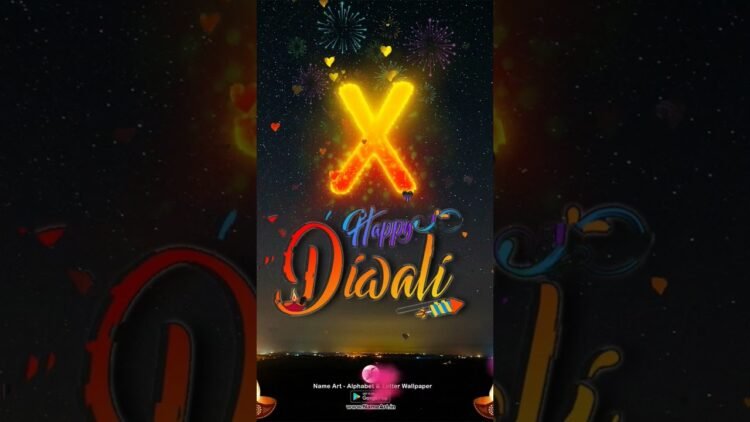 Best X Deepawali Name Wishes Video | X Diwali Whatsapp Status