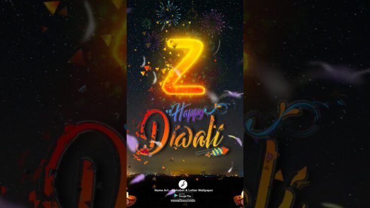 Best Z Deepawali Name Wishes Video | Z Diwali Whatsapp Status