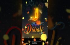 Best J Deepawali Name Wishes Video | J Diwali Whatsapp Status