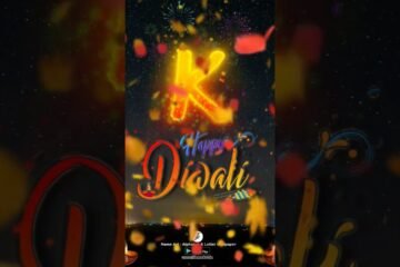 Best K Deepawali Name Wishes Video | K Diwali Whatsapp Status